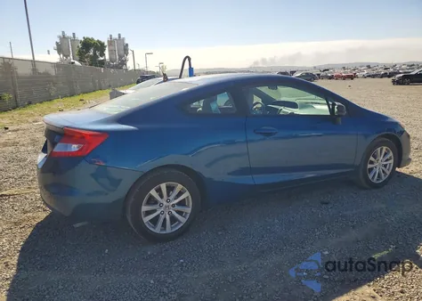 2012 Honda Civic Ex из США, поврежденный, VIN 2HGFG3B85CH531173